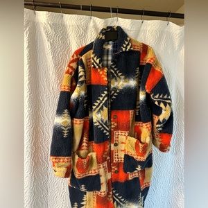 Anthropologie- Pilcro - Sherpa duster jacket